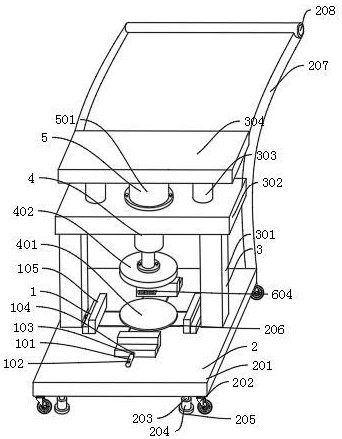 一种铝型材冲压机